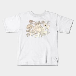 Aurora Aksnes fairy illustration print Kids T-Shirt